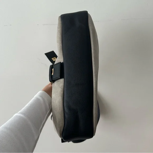 Yves Saint Laurent YSL grey suede bag - Picture 11 of 16